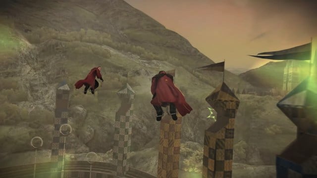 half-blood prince quidditch flying gameplay