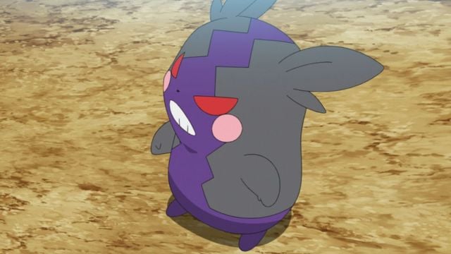 Morpeko im Pokémon-Anime.