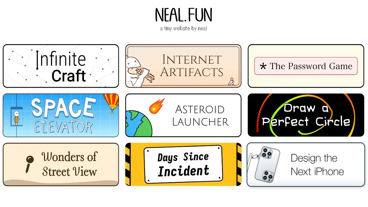 ranking the best neal fun games