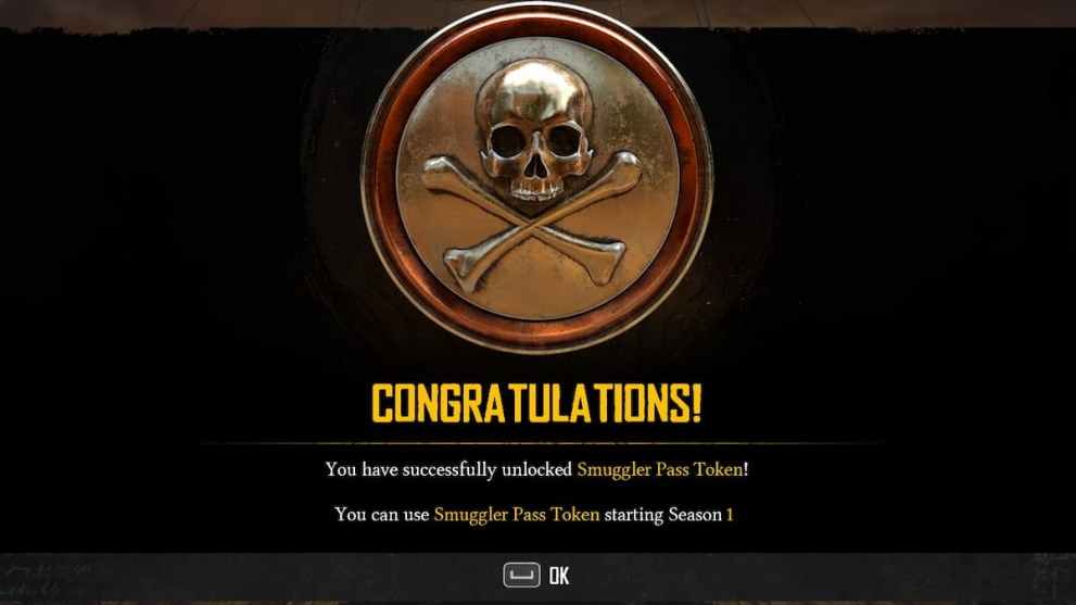 Smuggler Pass Token bonus in Skull and Bones.