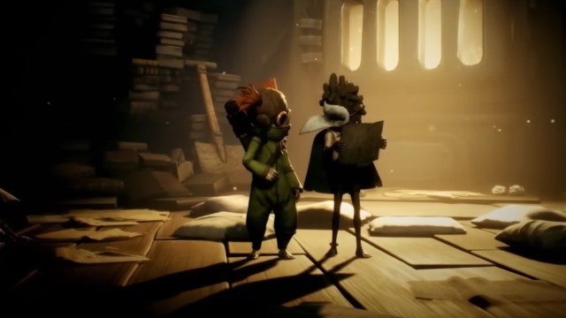 The protagonists from Little Nightmares III
