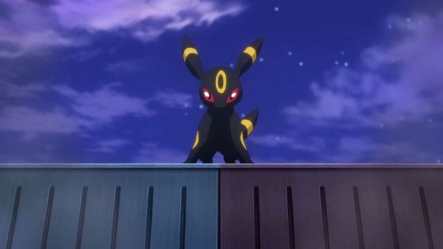 Umbreon im Pokemon-Anime.