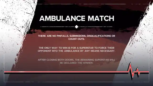 WWE 2K24 How Ambulance Matches Work