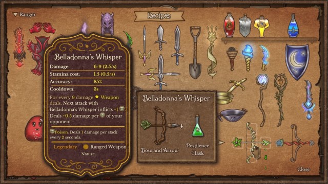 All Backpack Battles Crafting Combinations - Twinfinite