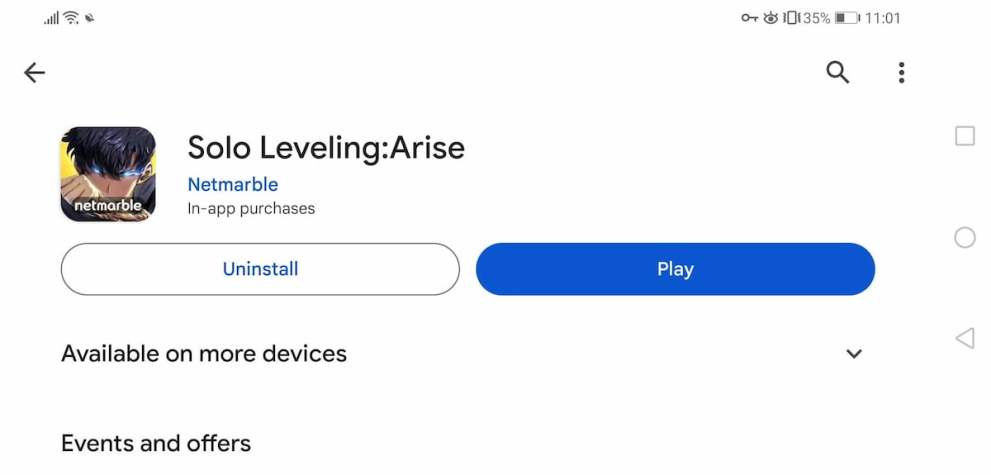 Solo Leveling Arise on the Google Play Store