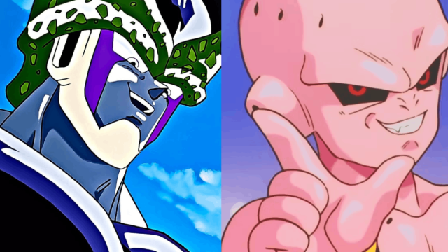 perfect cell and majin buu human forms