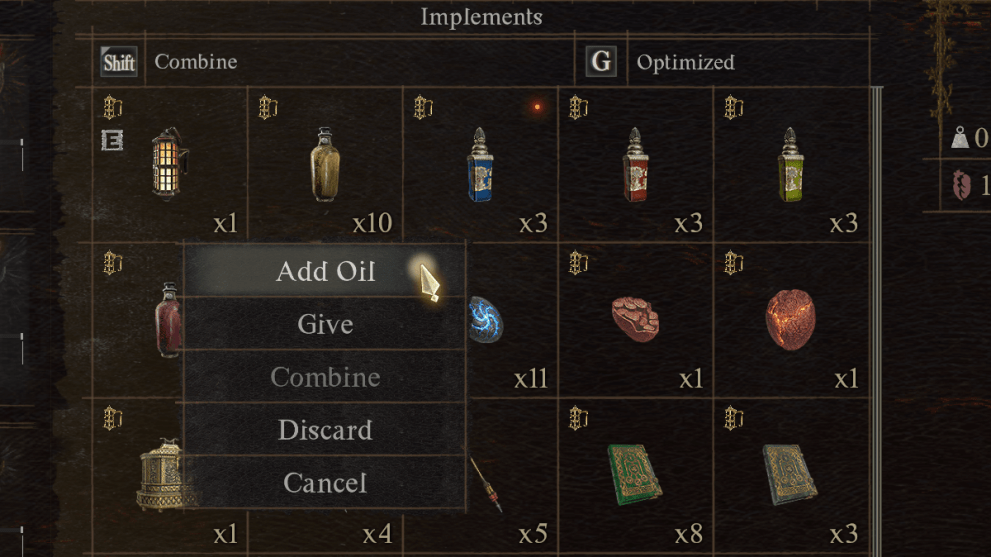 Dragon's Dogma 2 add Lantern Oil