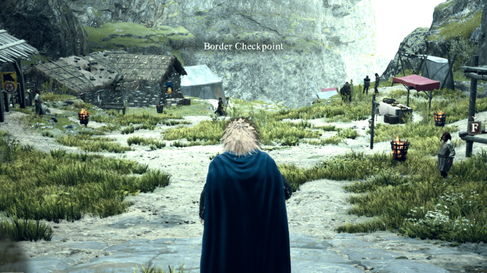 Dragon's Dogma 2 border town gate checkpoint other side