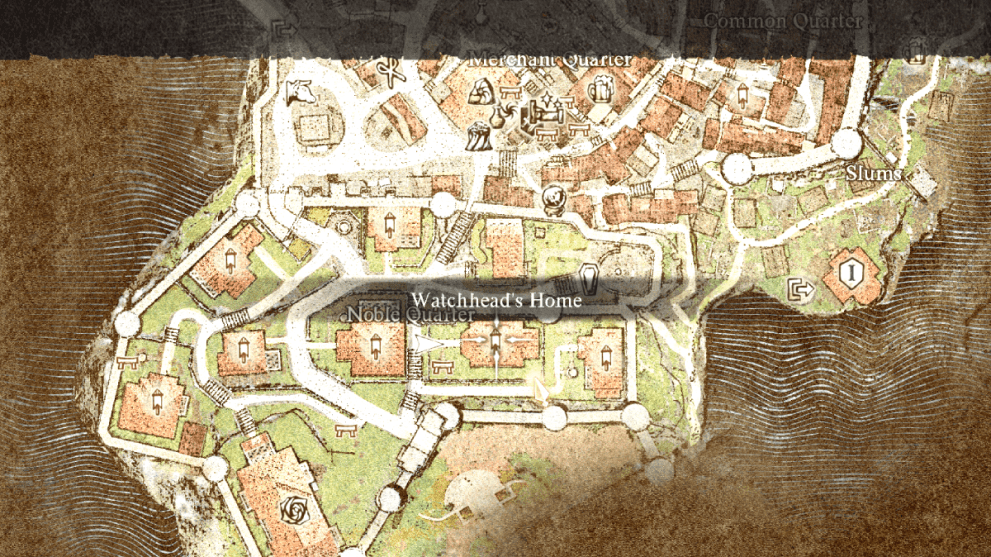 Dragon's Dogma 2 watchhead's home map