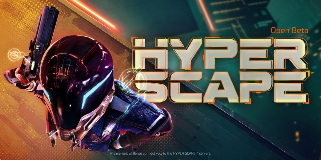 main menu screen of hyper scape