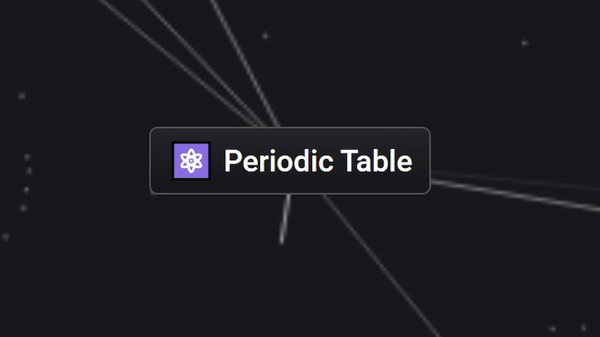 Periodic table in Infinite Craft