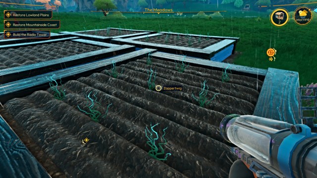 Lightyear Frontier how to grow Zappertwig crops