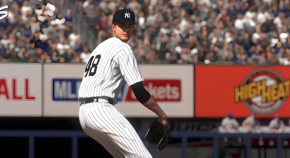 MLB The Show 24 pitcher