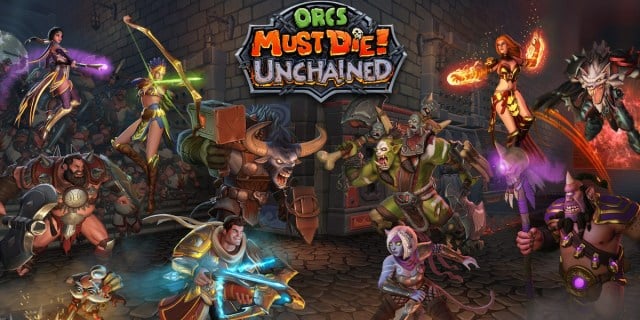 orcs must die unchained key art