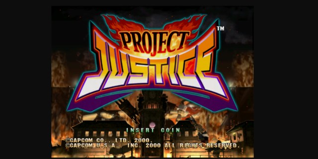 écran titre du projet Justice