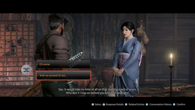 rise of the ronin dialogue