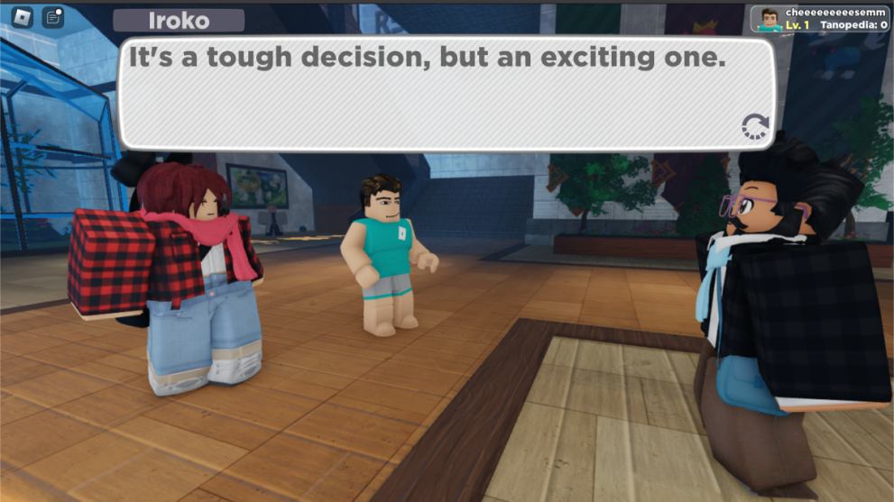 roblox tales of tanorio choose a starter