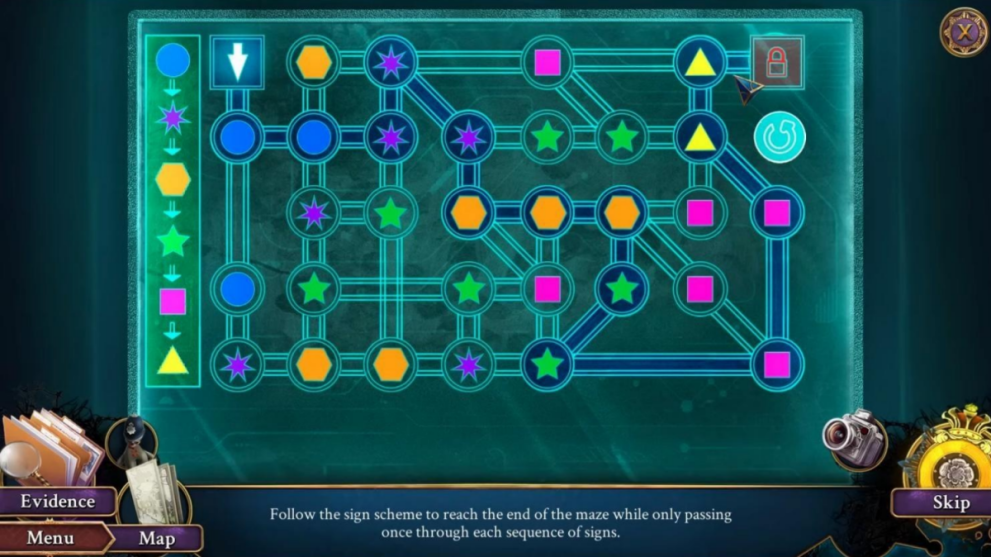 sequence puzzle path of sin chapter 1