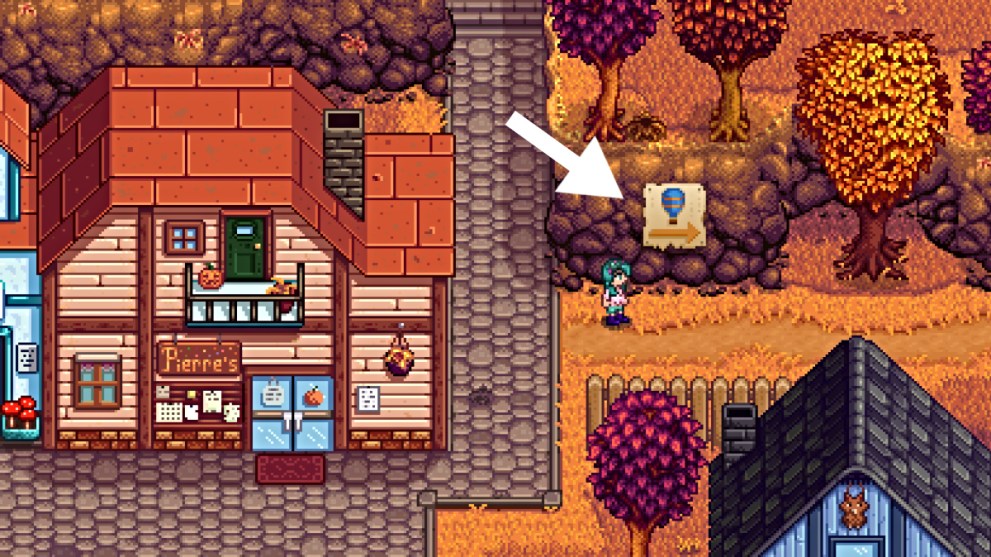 Stardew Valley where to find the Bookseller