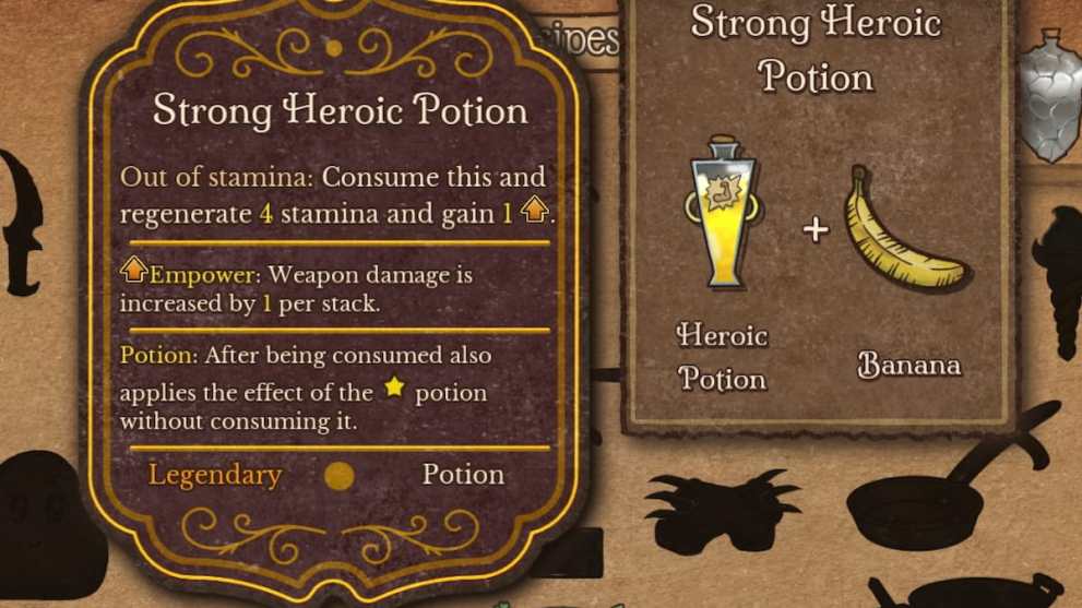 Best item in the game Strong Heroic potion in Backpack Battles