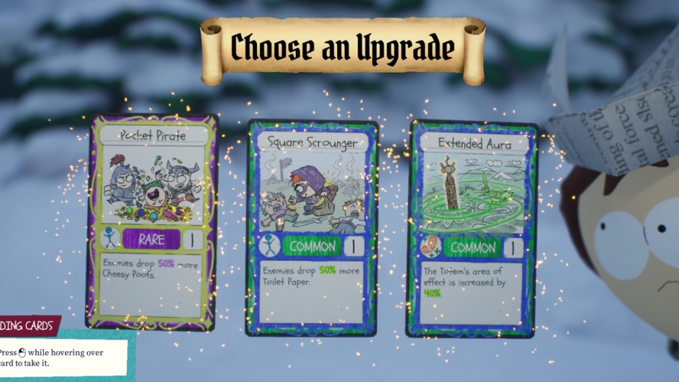 Cards in South Park: Snow Day!