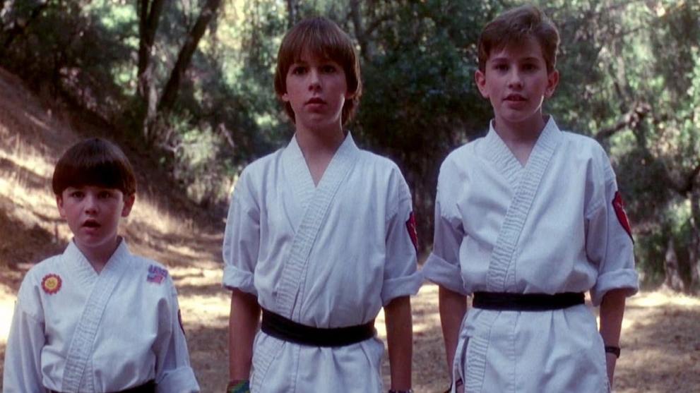 3 ninjas in a forest