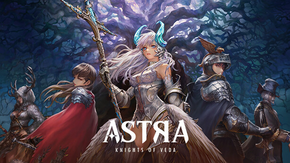 Astra: Knights of Veda official artwork.