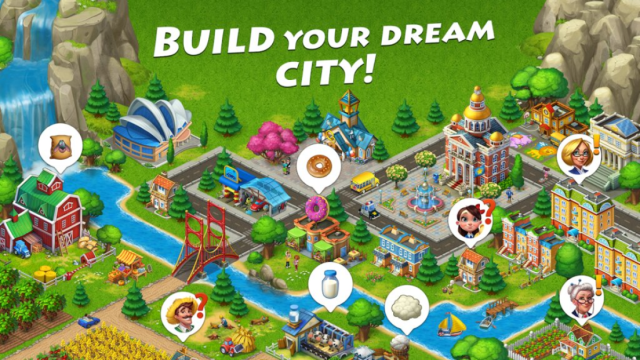 township farm and city building game like sneak sasquatch 