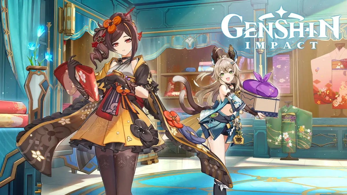 Genshin Impact version 4.4 Official Art