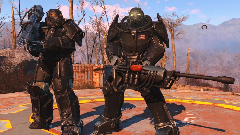 Enclave Power Armor soldiers in Fallout 4