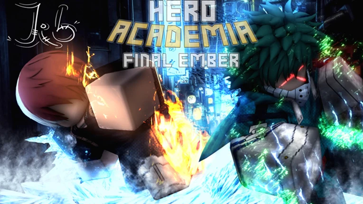 Roblox Hero Academia Final Ember official artwork