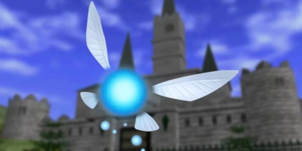 navi flying around hyrule