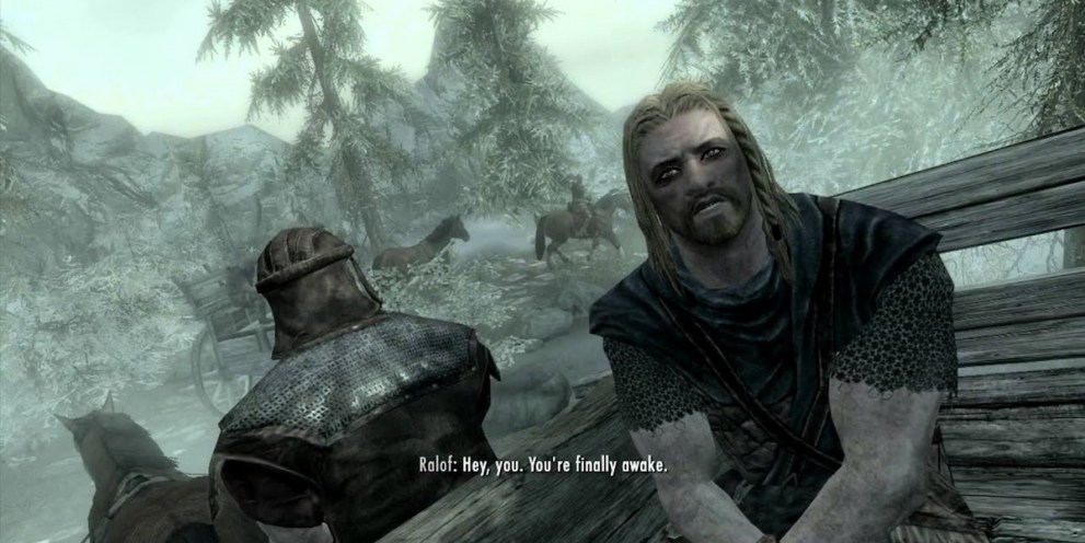 nord in skyrim intro