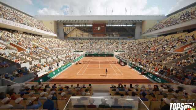 Roland Garros in TopSpin 2K25