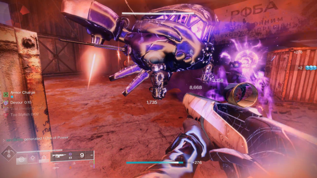 Destiny 2 best Void Hunter builds you need for The Final Shape: Enemies caught in a Smoke Grenade trap