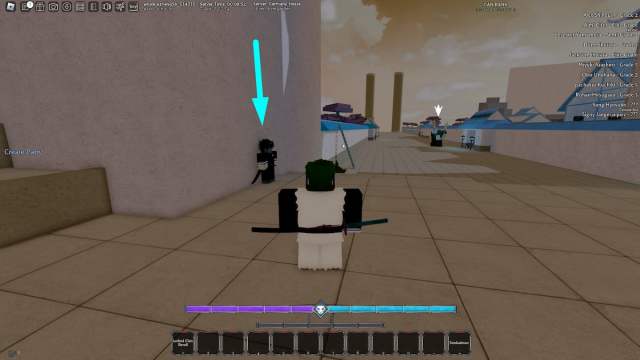 Leave Division NPC in Type Soul Roblox experience