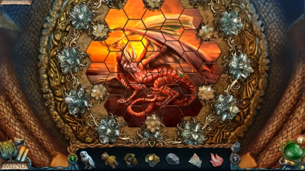 dragon mosaic puzzle solution