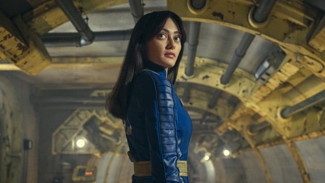 Lucy in a vault in the Fallout TV show.