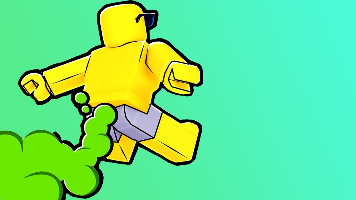 Fart Battle Simulator Codes lego man with gas coming out of his rear