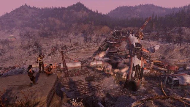 The Wasteland in Fallout 76.