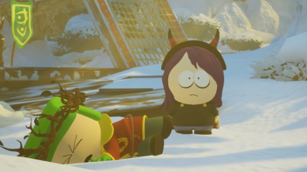 Kyle defeated in South Park: Snow Day!