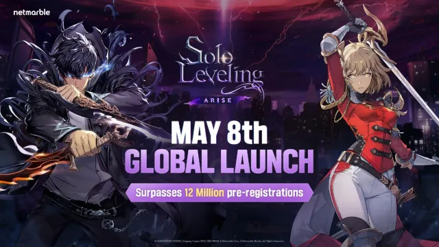 The release date announcement for Solo Leveling Arise.