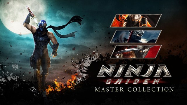 Promotional cover for the Ninja Gaiden Master Collection.