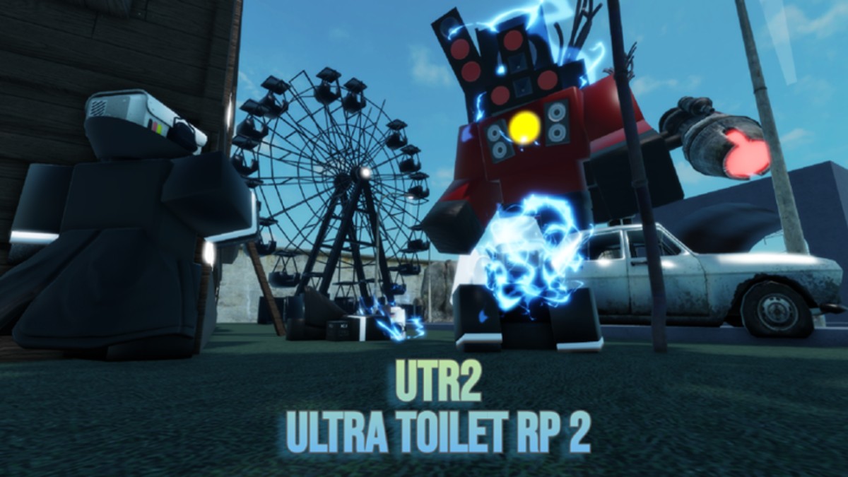 A fairground in Ultimate Toilet Roleplay 2.