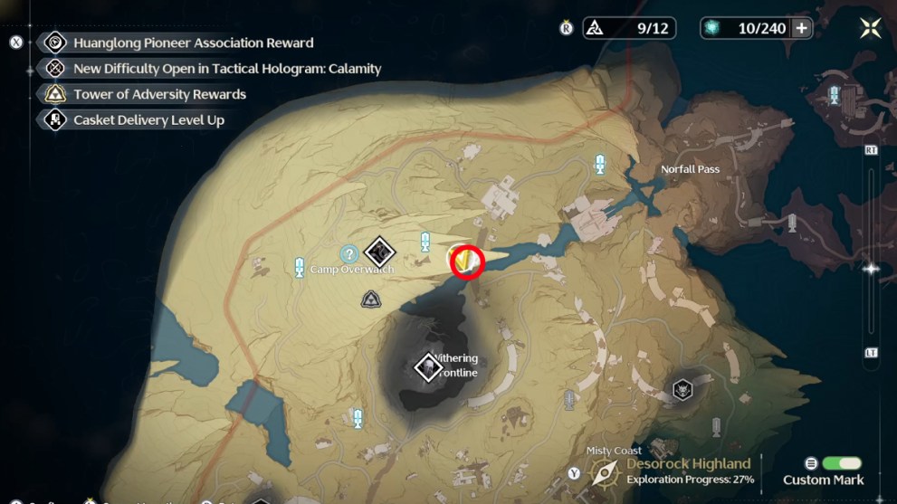 Stonewall Bracer Location in Wuthering Waves.