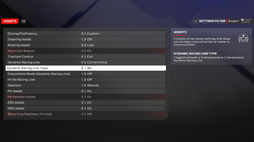 F1 24 Best Settings - Graphics, Assists, Controller, & Difficulty ...