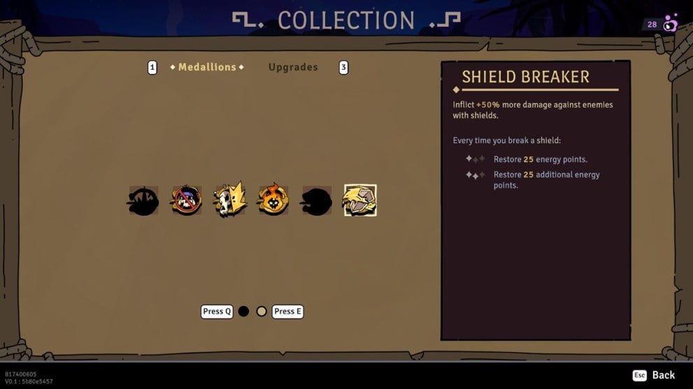 Shield Breaker amulet