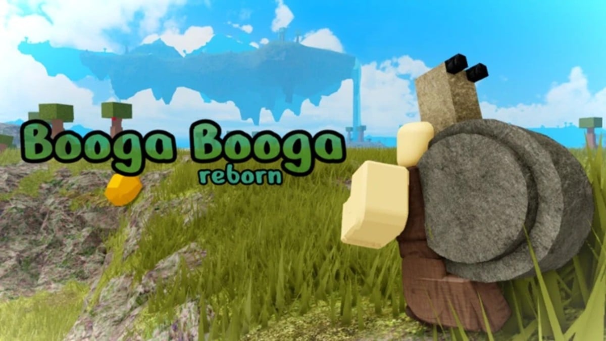 A Roblox warrior in Booga Booga Reborn.