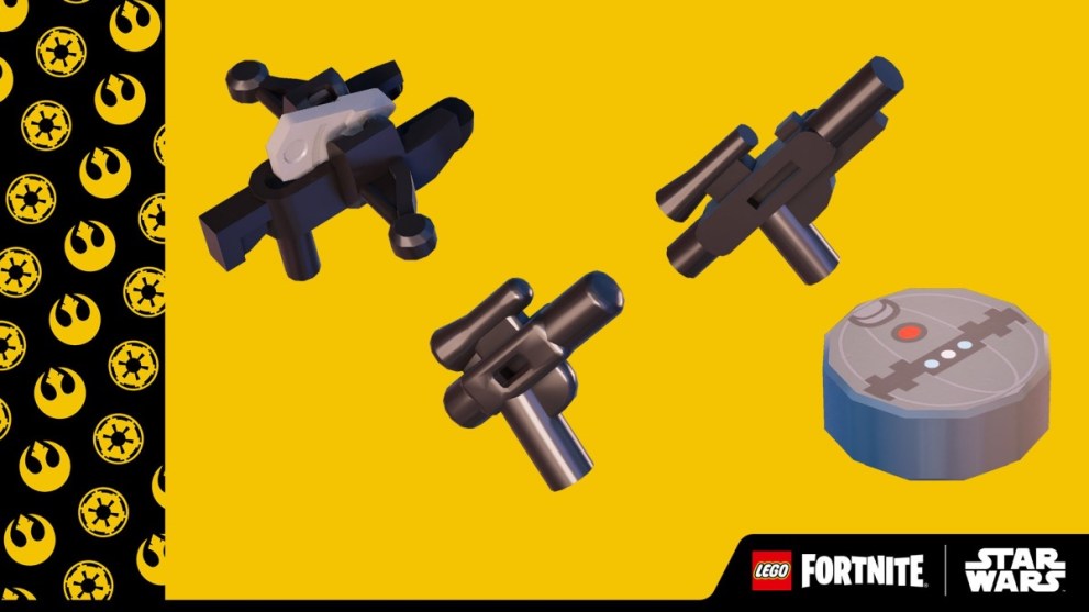 fortnite x lego star wars weapons