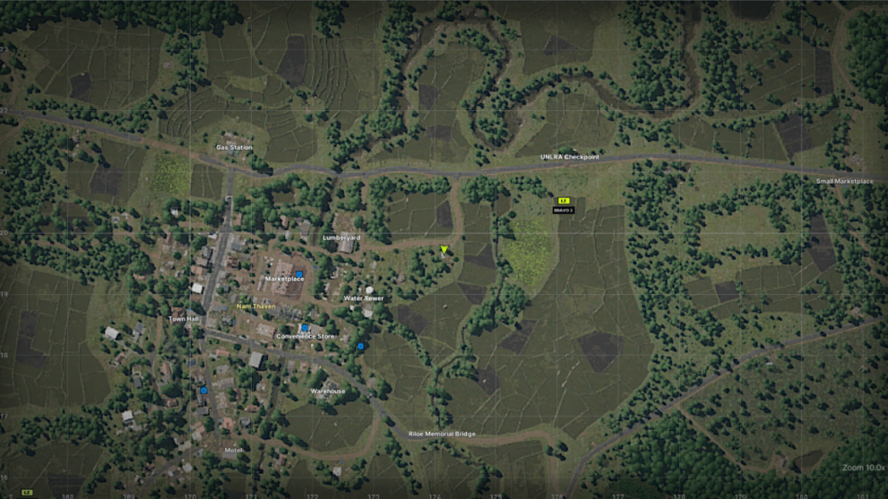 Gray Zone secret compassion quest map for east location